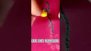 # how to beautiful border line # hand embroidery work # border line #