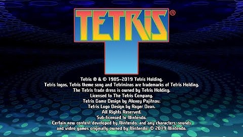 [SWITCH] Random Tetris 99 Clip