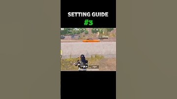 BGMI / PUBGM BEST SETTING GUIDE #3 ✅❌ #shorts #bgmi #pubgmobile #bgmitipsandtricks
