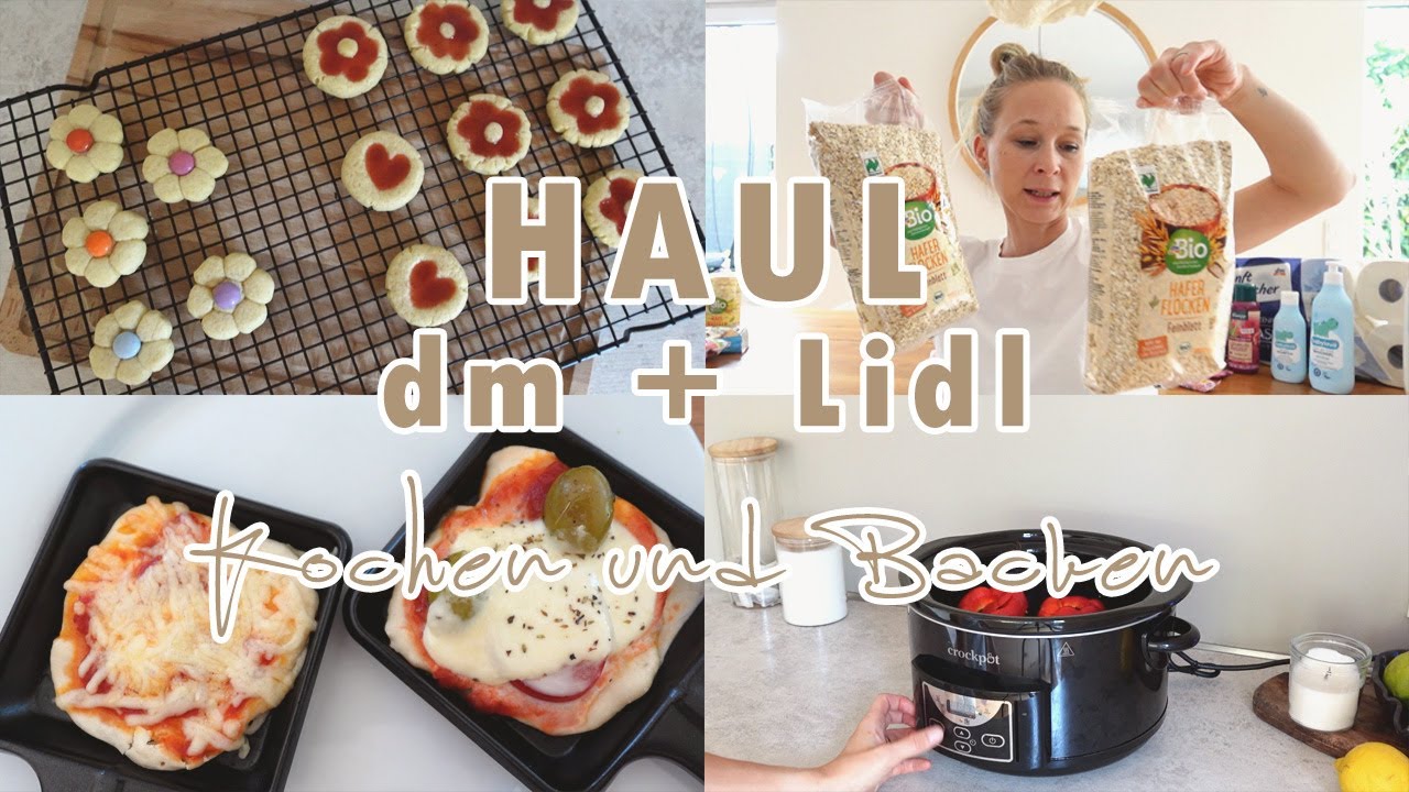Günstig & gesund kochen – Lidl & DM Haul + Rezepte 🍽✨