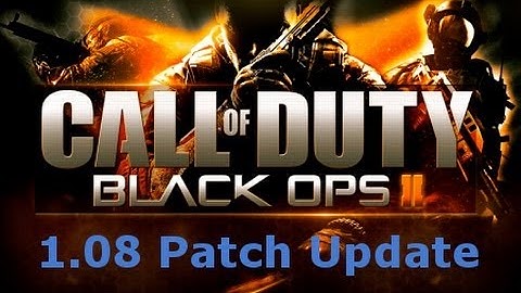 1.08 Patch Update | Black Ops 2