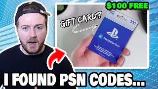 I FINALLY found Free PSN Codes & $100 Free PSN Gift Card Codes 2024!