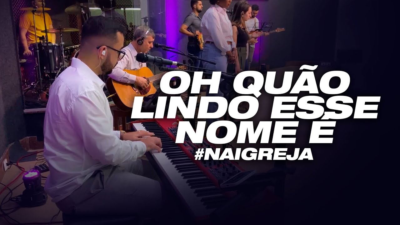 #NaIgreja | Oh quão lindo esse nome é (Teclado Cover) | Thiago Macedo