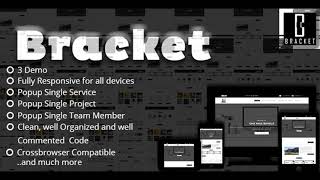 Bracket - Multipurpose One Page HTML5 Template | Themeforest Website Templates and Themes