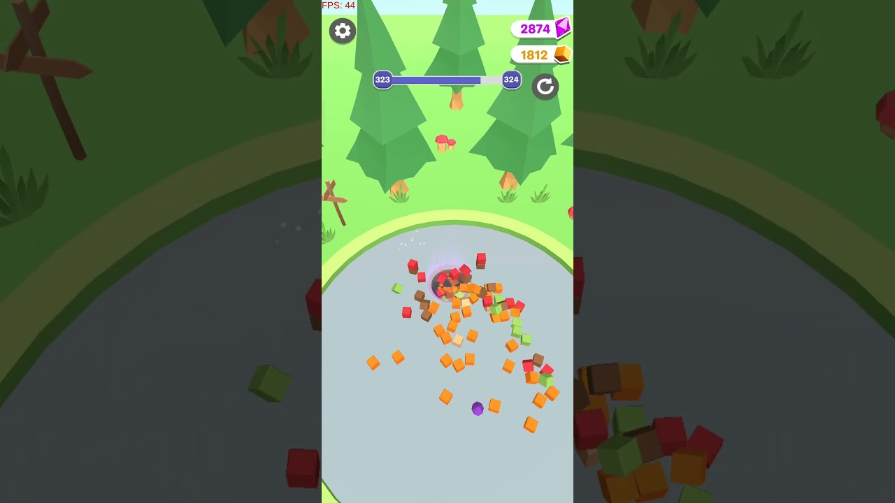 Holes - Power Hole Game Level 323 Complete Pak Gamer Gameplay 