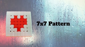 7x7 Pattern : Heart [Tutorial]