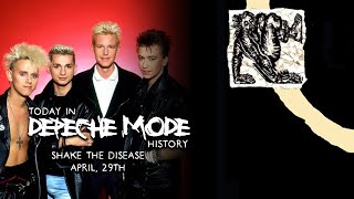 Today in DEPECHE MODE History ► SHAKE THE DISEASE April, 29th @depechemodeTV