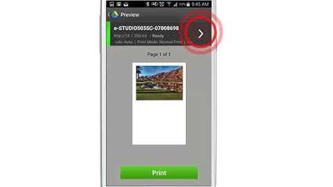 Print documents from cloud storage with e-BRIDGE Print & Capture (Android)