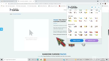 How to add extention in Chrome /custom cursor