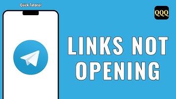 LINKS NOT OPENING IN TELEGRAM