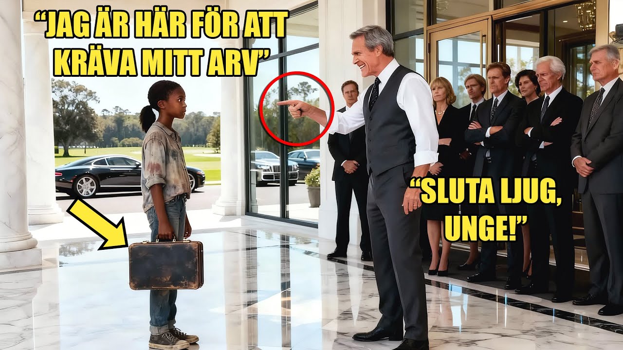 Miljonär Hånade Svart Tonåring Som Påstod SigVara Arvtagerska—Blev Blek När Styrelsen Bekräftade Det