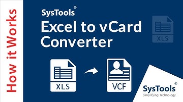 Excel-spreadsheetcontacten converteren naar VCF-indeling