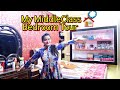 🏠My middle class bedroom tour(L-Shape) My village house room tour 😊 गाँव का घर, कैसे रहती हूँ मैं