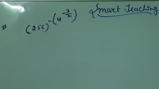 Simplify : (256)^- (4^-3/2) | Maths Questions | (256)^-4^-3/2 | class 9 maths