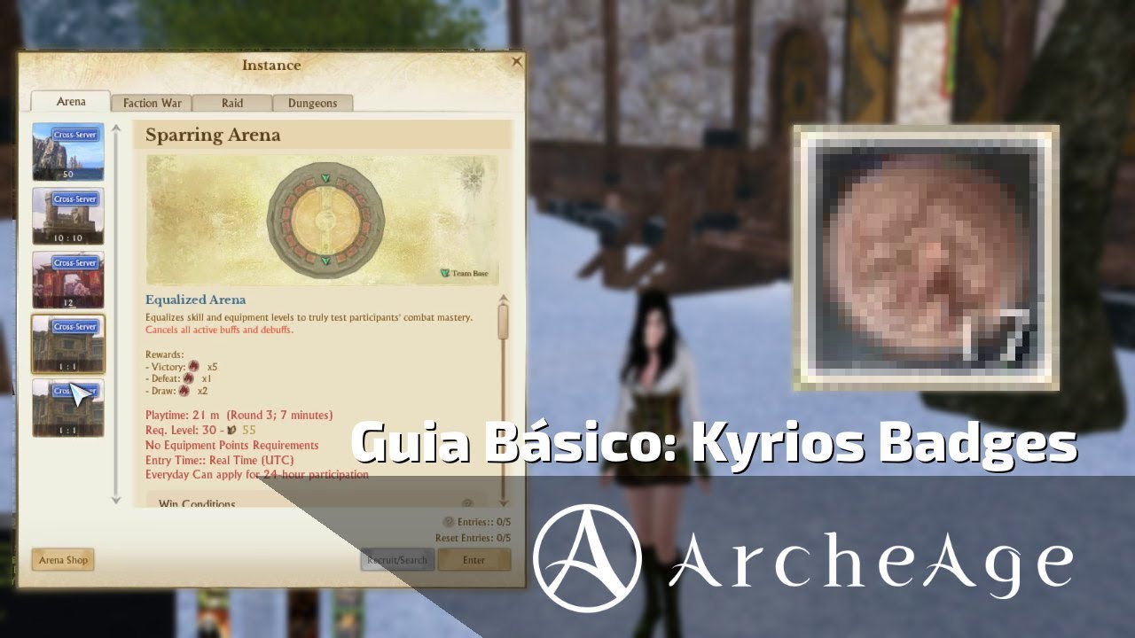 Guia B??sico Kyrios Badges ArcheAge Unchained YouTube