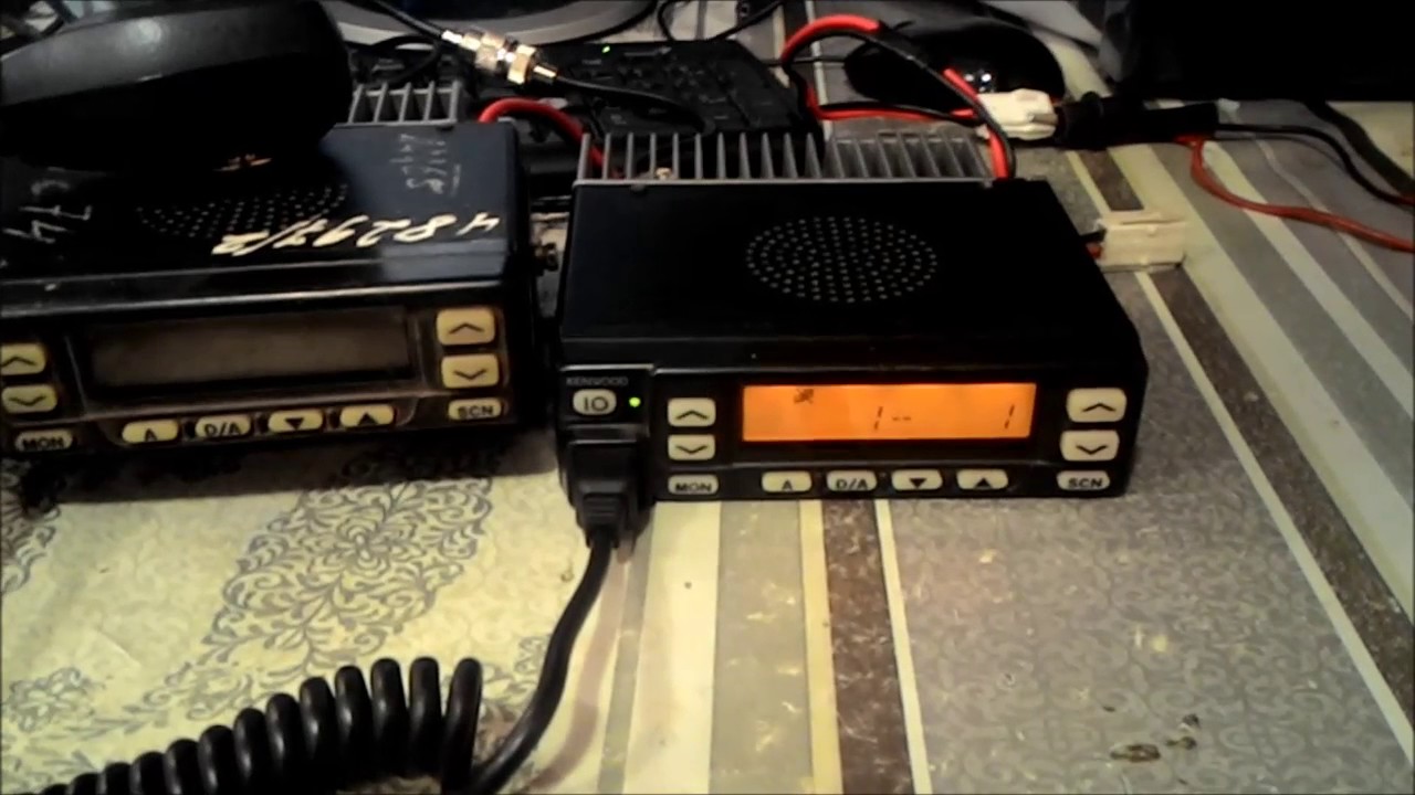 Рация Kenwood TK-760 G-1 - YouTube