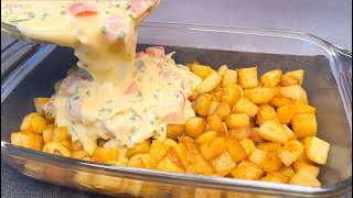 The most delicious potato recipe! You will do it every day! Quick and easy dinner! by Ricette Fresche 400,755 views 1 month ago 8 minutes, 13 seconds