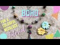 Fun & Colorful Boho Necklace Tutorial