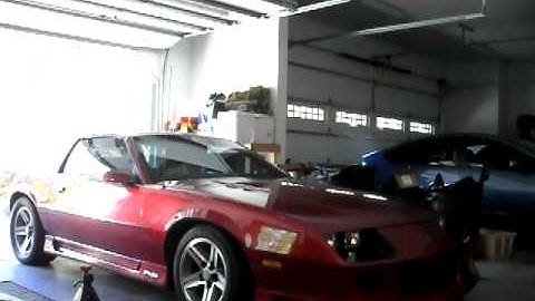 91 Camaro RS 305 V8 TPI cam w/ open headers