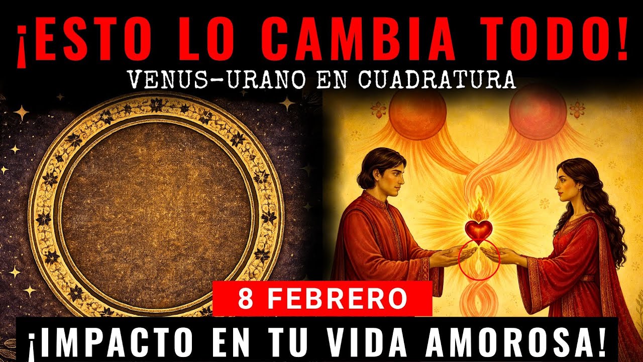 El UNIVERSO te EMPUJA a LIBERARTE – Venus-Urano transforma tu vida amorosa