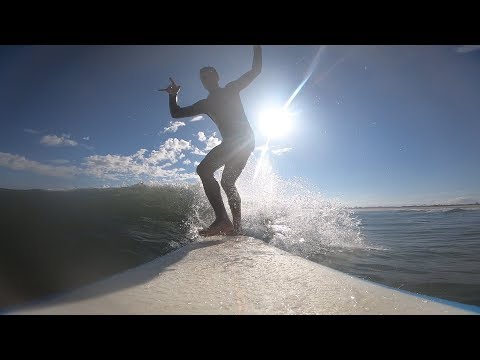 APRENDENDO A SURFAR CLÁSSICO DE LONGBOARD