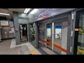 서울지하철 3호선 2차분 342편성 수서행 을지로3가역 발차영상