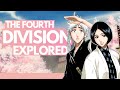 The fourth division  an indepth history and overview  bleach the gotei 13 series