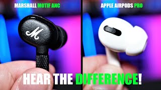 Marshall Motif ANC vs AirPods Pro REVIEW  Hear the Difference!