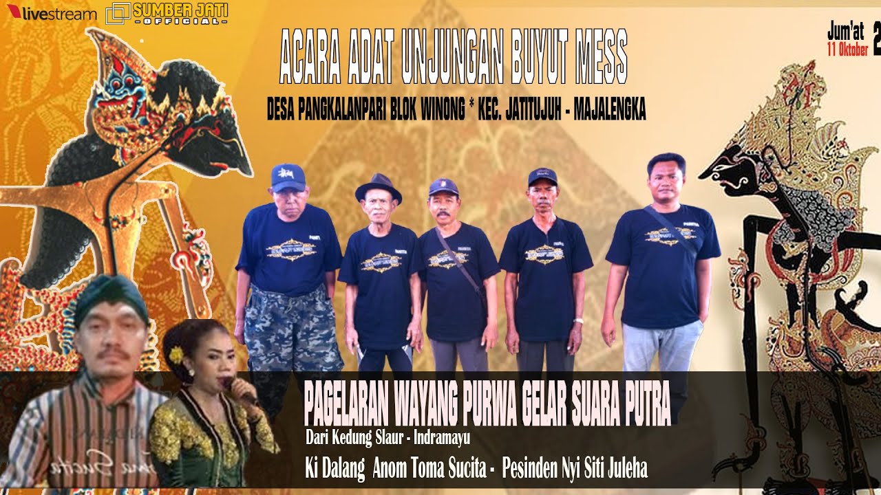 🔴 LIVE WAYANG PURWA GELAR SUARA PUTRA // PANGKALANPARI [ BUYUT MES ] JUMAT 11 OKTOBER 2024