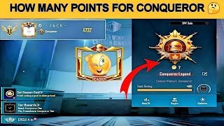 🥰 HOW MANY POINTS FOR CONQUEROR IN BGMI C5S15 😍 SOLO RANK PUSH TIPS AND TRICKS ✅