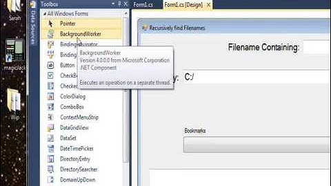 C# Edge 226   RG5   Rgrep BackgroundWorker wrapper
