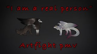 “I am a real person”//Artfight attack
