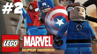 Прохождение игры. Lego Marvel Super Heroes #2.