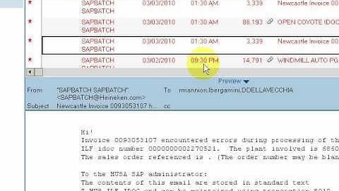 SAP ABAP - email output