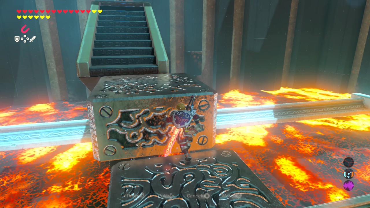 Zelda Breath of the Wild Shora Hah Shrine Blue Flame YouTube