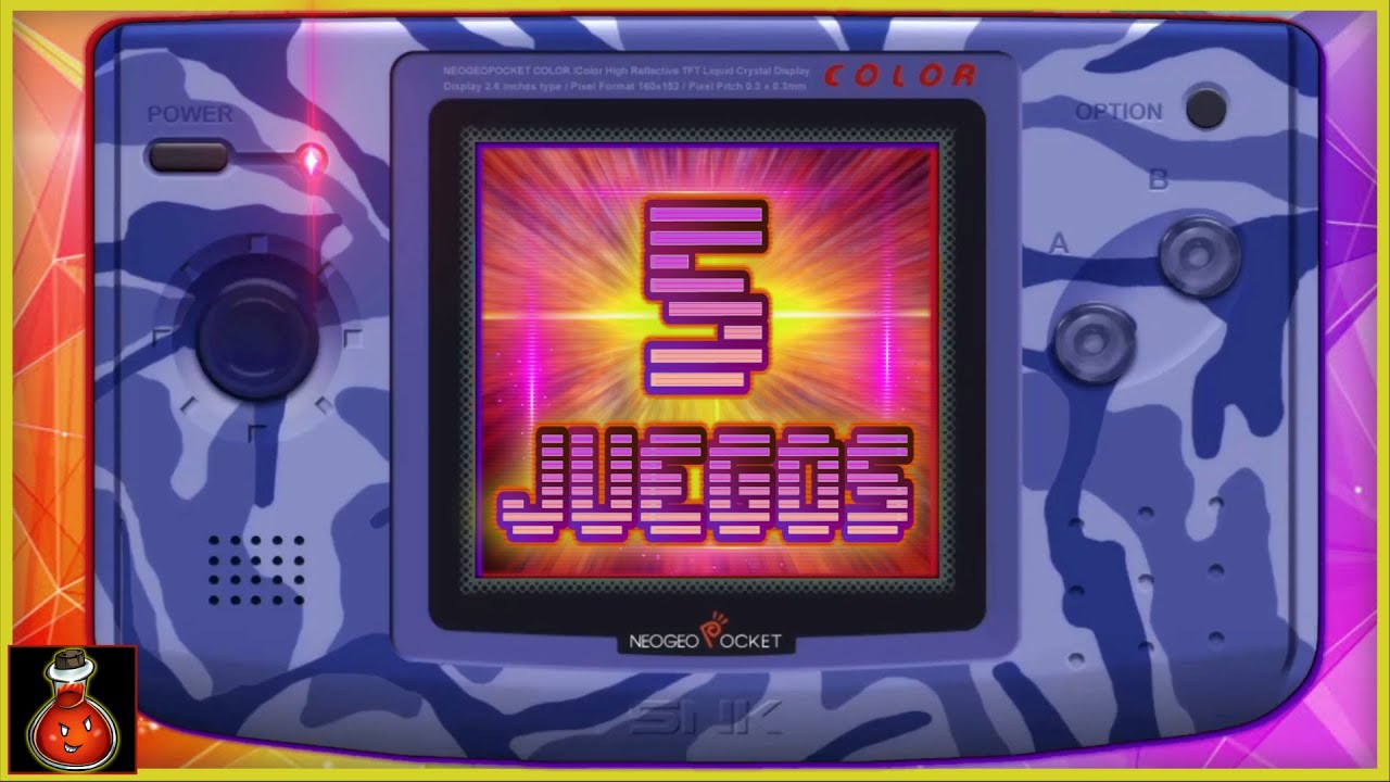 NEO GEO Pocket Color - Top 5 de los Mejores Juegos [RETRO GAMES] - YouTube