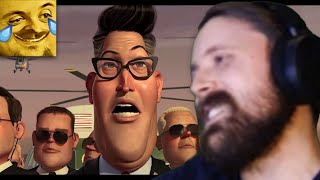 Forsen Reacts to First Contact. [Best Scene]-Monsters Vs Aliens.(FULL-HD)