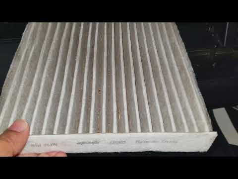 How to install cabin air filter in Toyota Camry 2014-2017