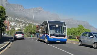 SEA POINT TO CAMPS BAY - scenic view - Unedited 4k #seapoint #campsbay #sunnyDay #capetown