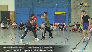 Pascal Legrain : Atelier de pratique savate - boxe française (partie « pratique ») – Vidéo 3/6