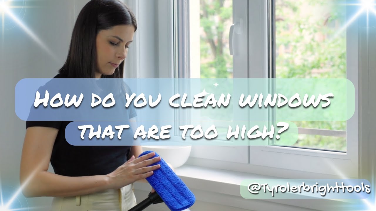 The Glider Magnetic Window Cleaner Microfiber Cloth  Tyroler Bright Tools  #diy #cleaning #clean 