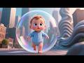 Giant Bubble City Adventure 🫧 | Magical Kids Song | Fun Nursery Rhyme for Toddlers