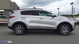 2019 Kia Sportage EX AWD in Sparkling Silver with Black Interior