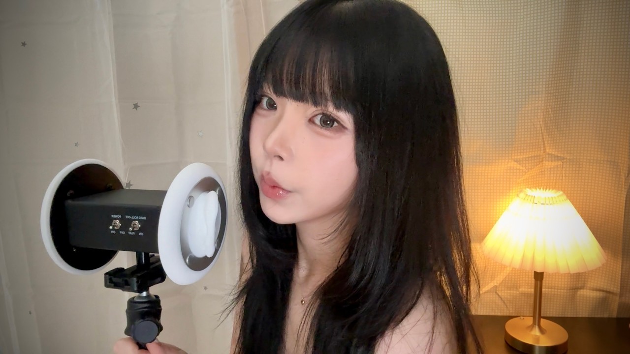 ASMR 1 HOUR ONLY EAR BLOWING 🤍