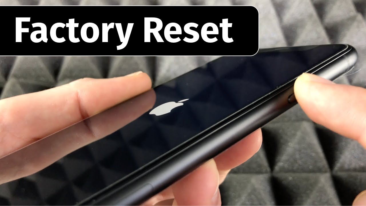 How to Factory Reset iPhone XR  Restore iPhone & Delete everything