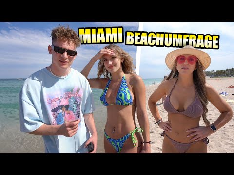 Worauf stehen Frauen aus Miami? | Beachumfrage USA | TomSprm