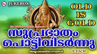 സുപ്രഭാതംപൊട്ടിവിടർന്നു | SuprabhathamPottividarnnu | Hindu Devotional Songs Malayalam |AyyappaSongs