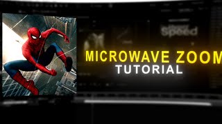 Want This Smooth Microwave Zoom Tutorial For Edits 🔥 | After Effect Tutorial #aftereffect​​