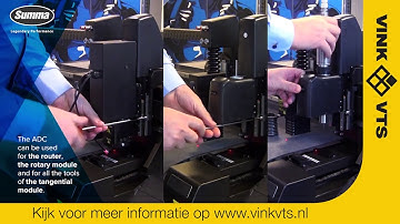 Summa  Flatbed Series  Automated Depth Control  ADC Vink VTS