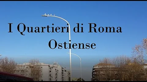 In che zona di Roma si trova via Ostiense?